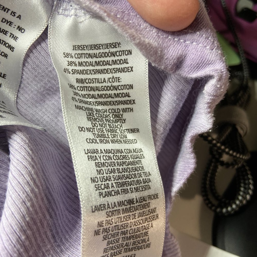 CALVIN KLEIN PERFORMANCE TIE-DYED LONG SLEEVED T-SHIRT - Picture 4 of 5